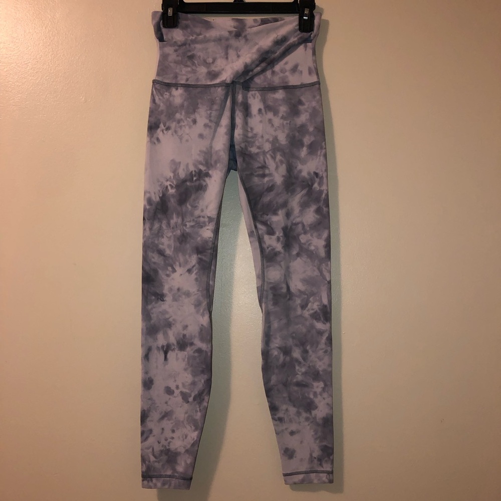 Lululemon Align HR Criss Cross Waist Diamond Dye Legging,Size-6,Inseam-28”